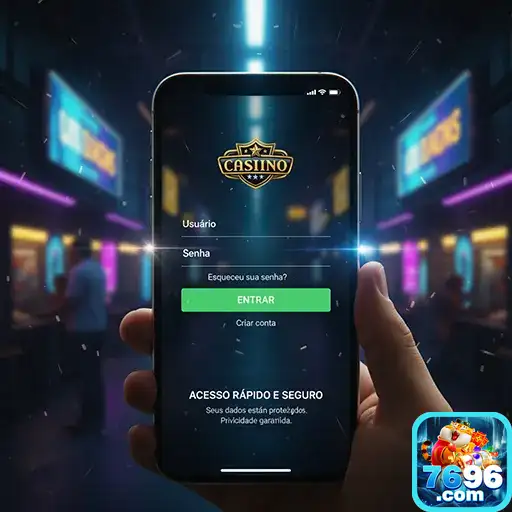 7696 jogue em emocionante mesas de cassino